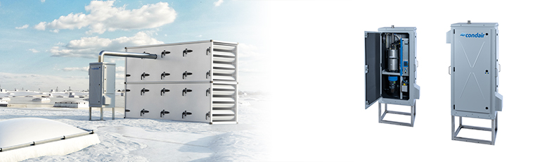  Humidificateurs version extérieure Condair RS-OC et EL-OC 